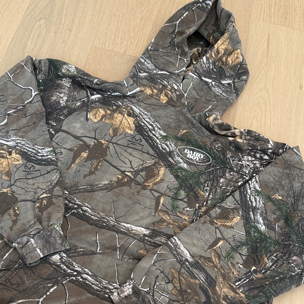 Dairy Boy Camo Hoodie (First Collection)
